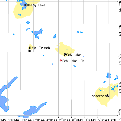 Dot Lake map