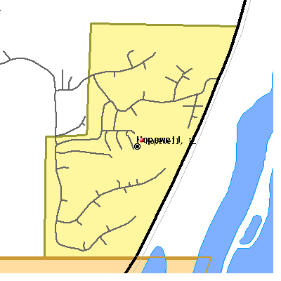 Hopewell map