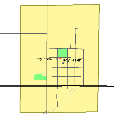 Hoyleton map