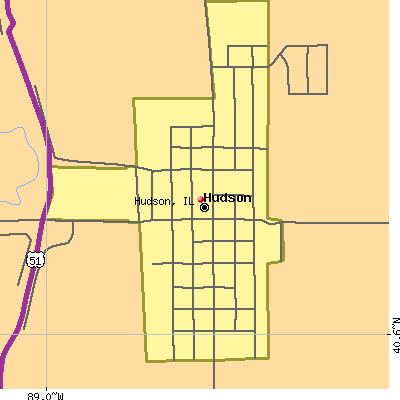 Hudson map