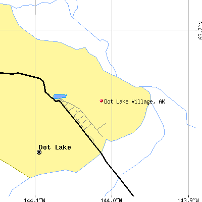 Dot Lake Village map