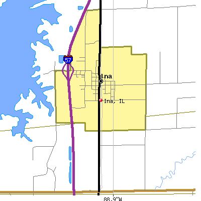 Ina map