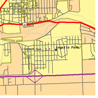 Ingalls Park map