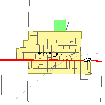 Ipava map
