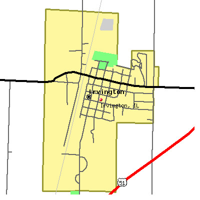 Irvington map