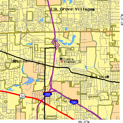 Itasca map