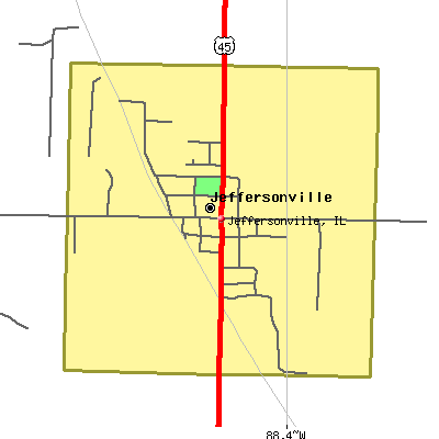 Jeffersonville map