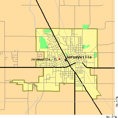Jerseyville map