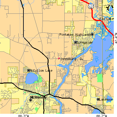 Johnsburg map