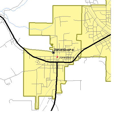 Jonesboro map