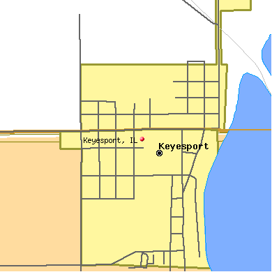 Keyesport map