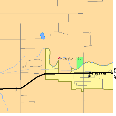 Kingston map