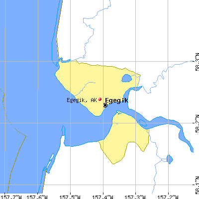 Egegik map