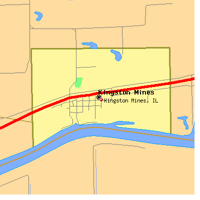 Kingston Mines map