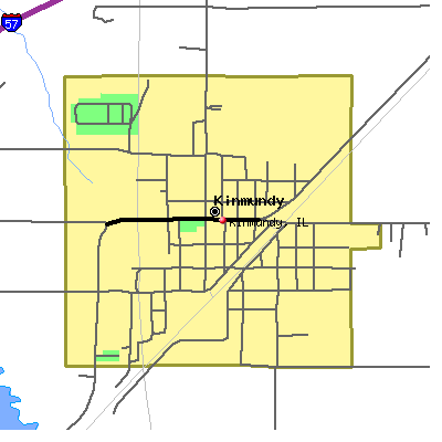 Kinmundy map
