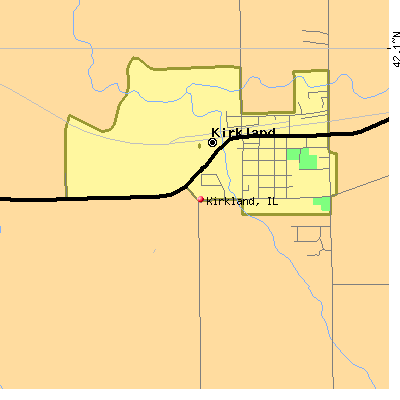 Kirkland map