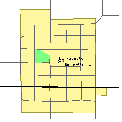 La Fayette map