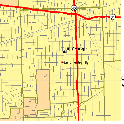 La Grange map