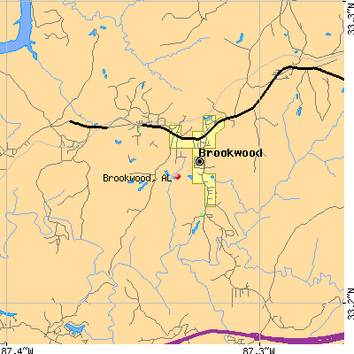 Brookwood map