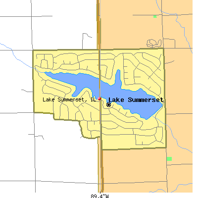 Lake Summerset map