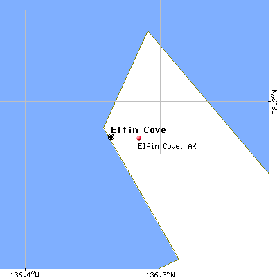 Elfin Cove map