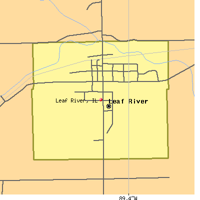 Leaf River map