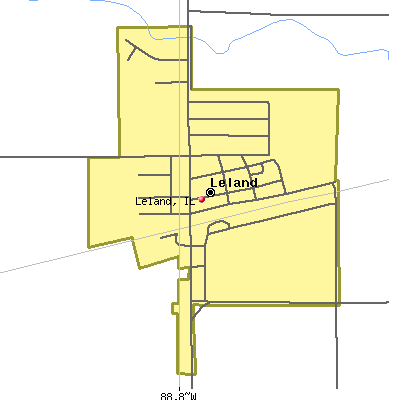 Leland map