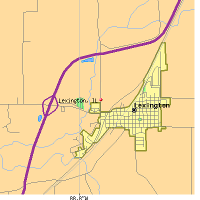 Lexington map
