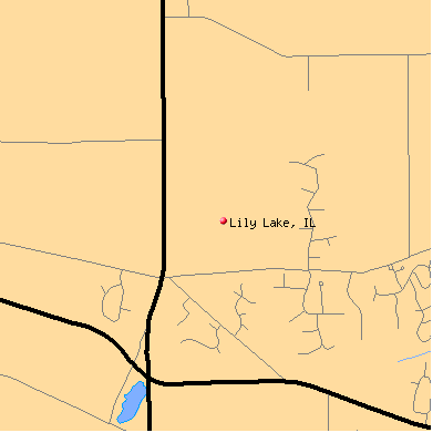 Lily Lake map