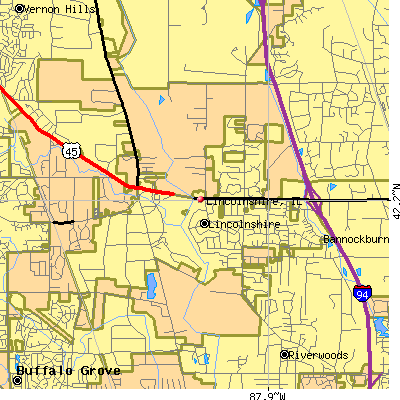 Lincolnshire map