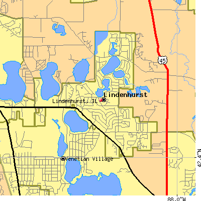 Lindenhurst map