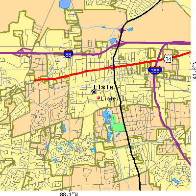Lisle map