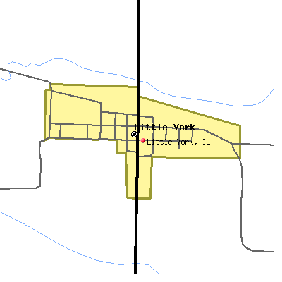 Little York map