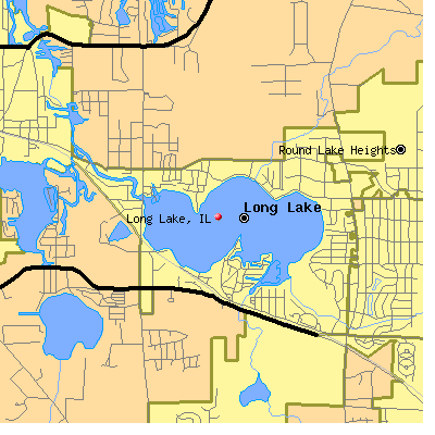 Long Lake map