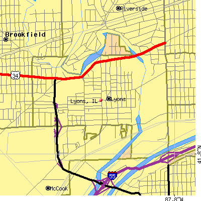 Lyons map