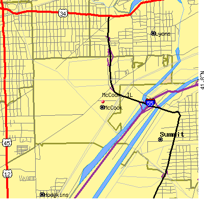 McCook map