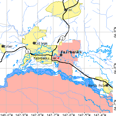 Fairbanks map