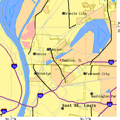 Madison map
