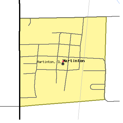 Martinton map