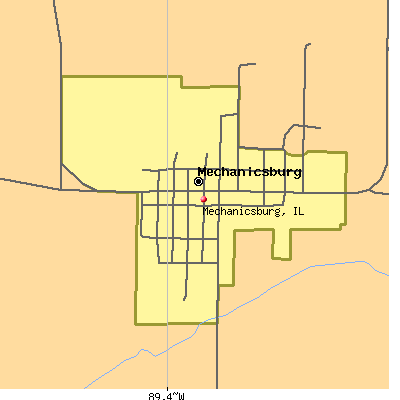 Mechanicsburg map
