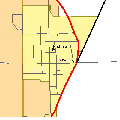 Medora map