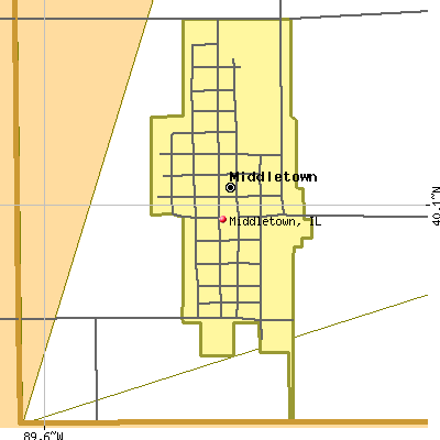 Middletown map