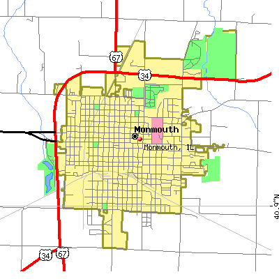 Monmouth map