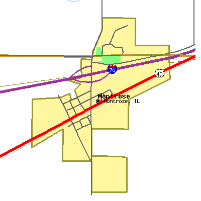 Montrose map