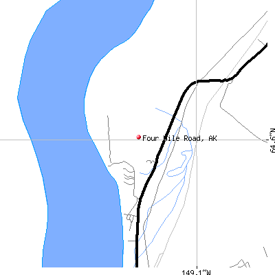 Four Mile Road map