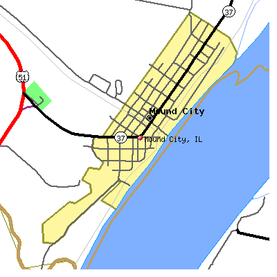 Mound City map