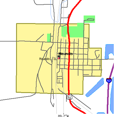 Mounds map