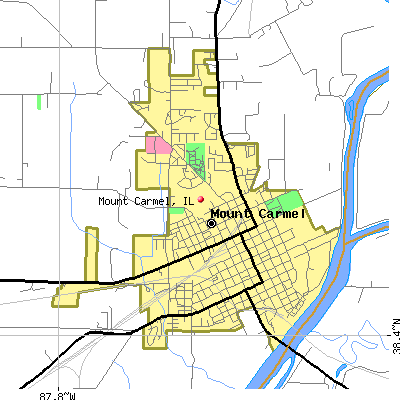 Mount Carmel map