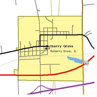 Mulberry Grove map