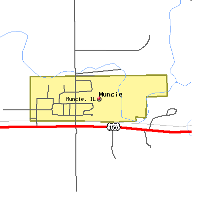 Muncie map